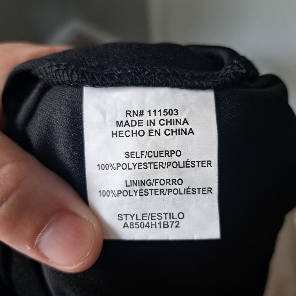 As U Wish Black and Sliver Knee Length Party Dress Women's Large - Picture 8 of 8